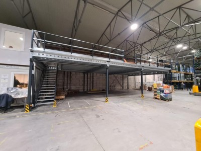 Mezzanine ELVI Latvija logistikale 9